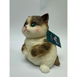 Fun Maker Squishy Fidget Toy Dark Brown Cat 11 cm | 0077764331312