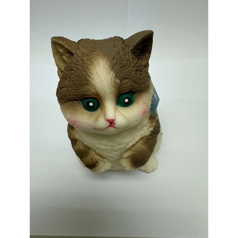 Fun Maker Squishy Fidget Toy Dark Brown Cat 11 cm | 0077764331312