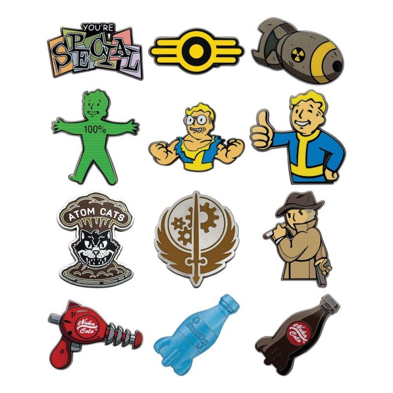 Fallout présentoir Pin's Mystery Pin Badge Volume 2 (12) | 5060948297677