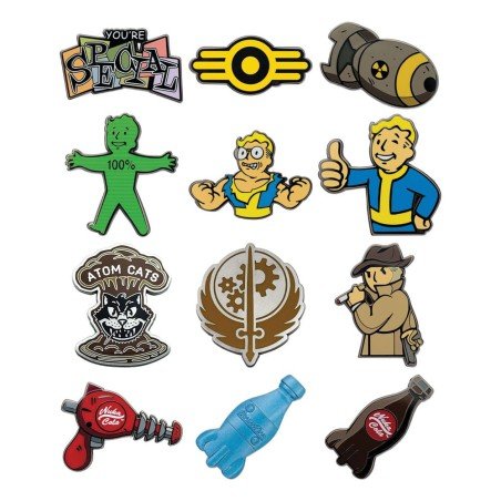 Fallout présentoir Pin's Mystery Pin Badge Volume 2 (12) | 5060948297677