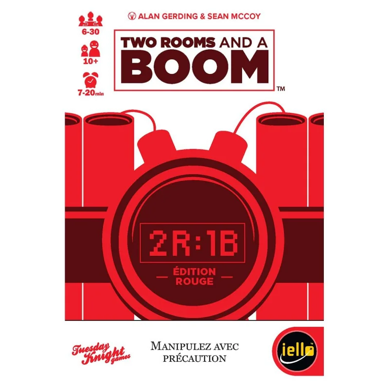 Two Rooms and a Boom - Iello - Mini Games | 3760175519642