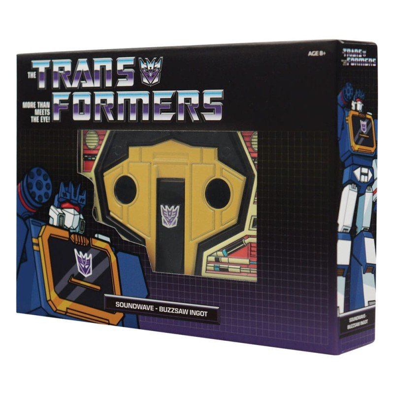 Transformers réplique Soundwave Cassette Limited Edition | 5060948296649