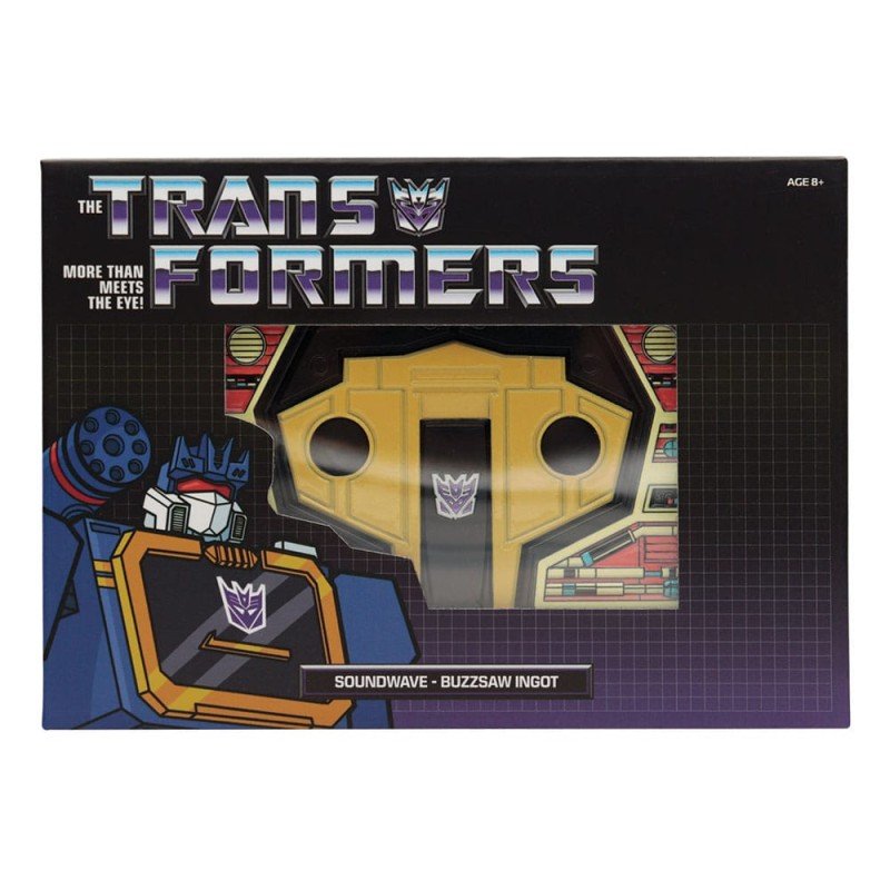 Transformers réplique Soundwave Cassette Limited Edition | 5060948296649