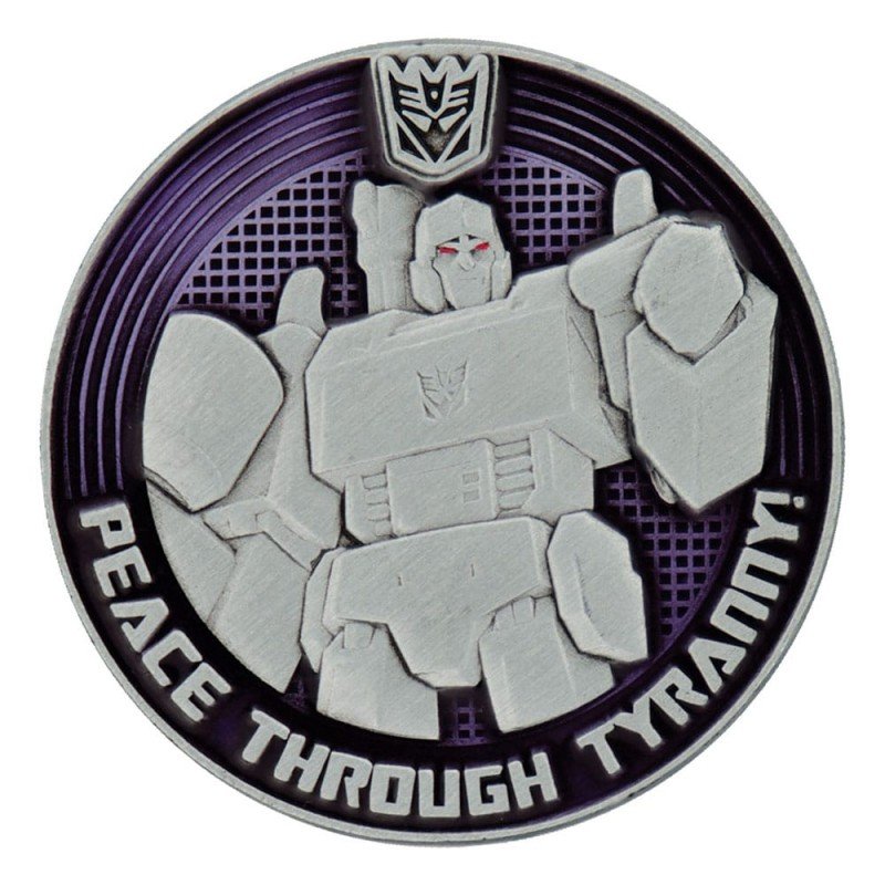 Transformers Generation 1 Collectable Coin G1 Autobots vs Decepticons Limited Edition 4 cm | 5060948297493