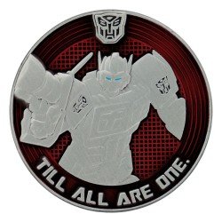 Transformers Generation 1 Collectable Coin G1 Autobots vs Decepticons Limited Edition 4 cm | 5060948297493
