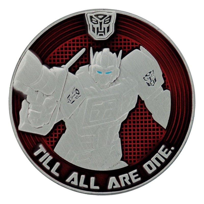 Transformers Generation 1 Collectable Coin G1 Autobots vs Decepticons Limited Edition 4 cm | 5060948297493
