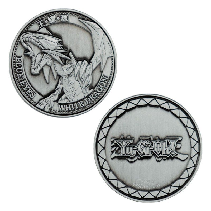 Yu-Gi-Oh! Collectable Coin Blue-Eyes White Dragon Limited Edition | 5060948297370