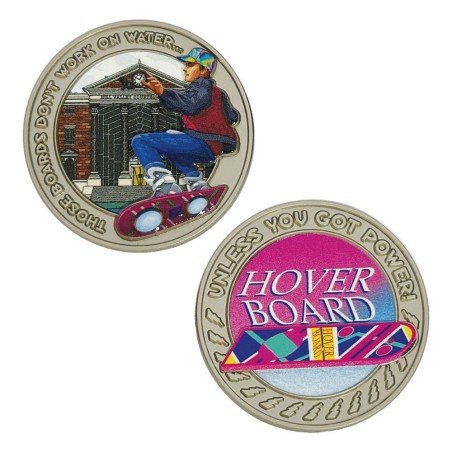 Back To The Future Collectable Coin Hoverboard Limited Edition | 5060948296823