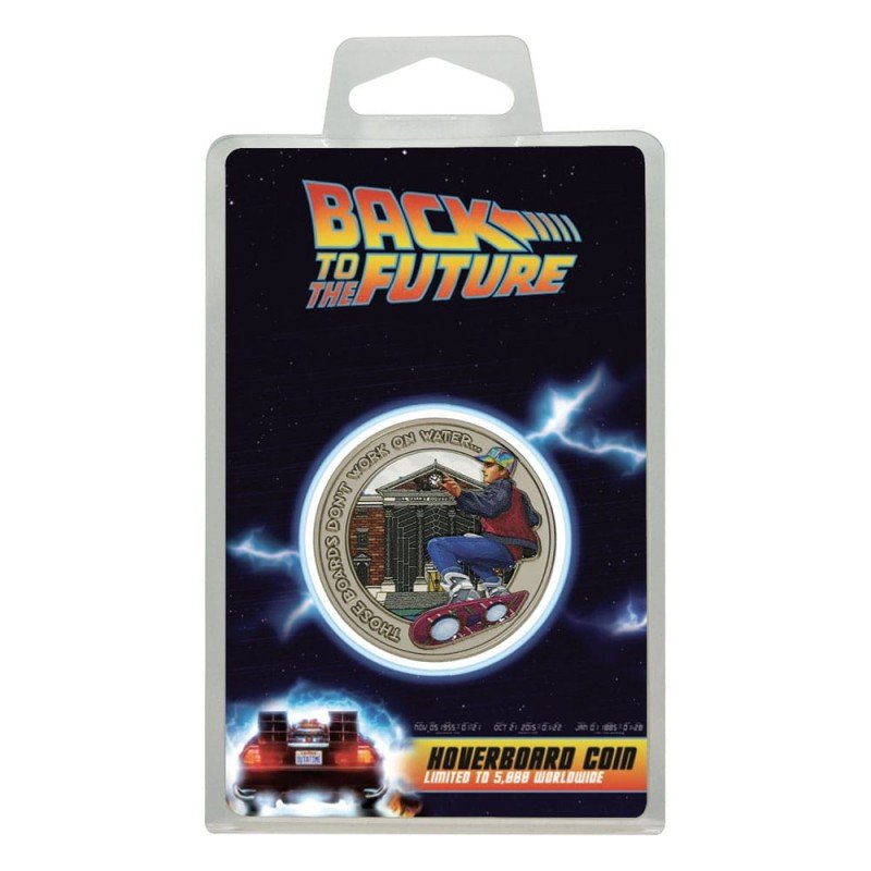 Back To The Future Collectable Coin Hoverboard Limited Edition | 5060948296823