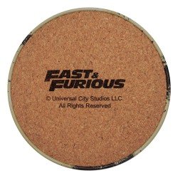 Fast & Furious pack 4 sous-verres Vintage Style | 5060948297400
