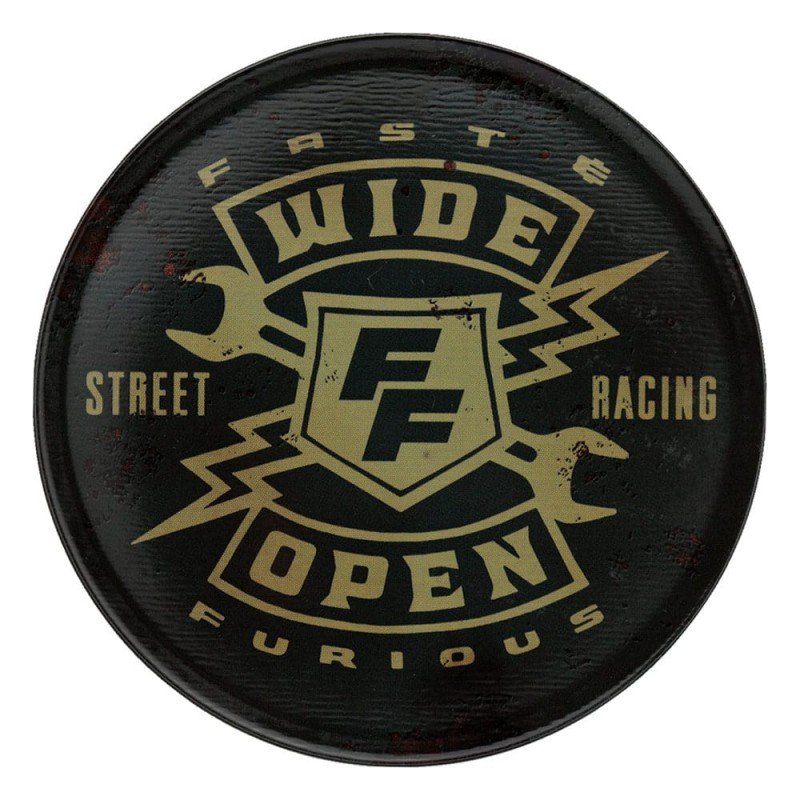 Fast & Furious pack 4 sous-verres Vintage Style | 5060948297400