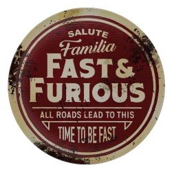 Fast & Furious pack 4 sous-verres Vintage Style | 5060948297400