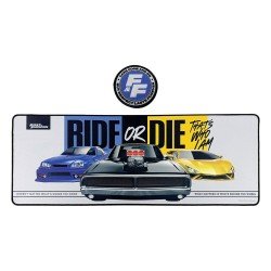 Fast & Furious set sous-mains revêtu & sous-verre 