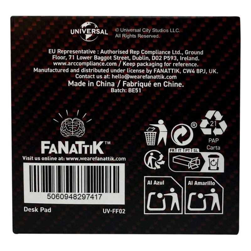 Fast & Furious Desk Pad & Coaster Set | 5060948297417