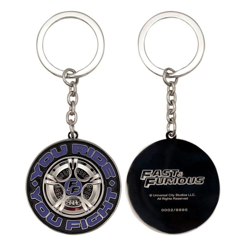 Fast & Furious Keychain You Ride You Fight Limited Edition | 5060948297462