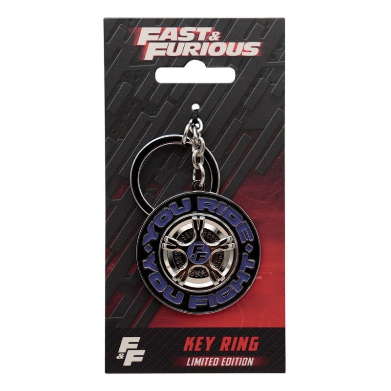 Fast & Furious Keychain You Ride You Fight Limited Edition | 5060948297462