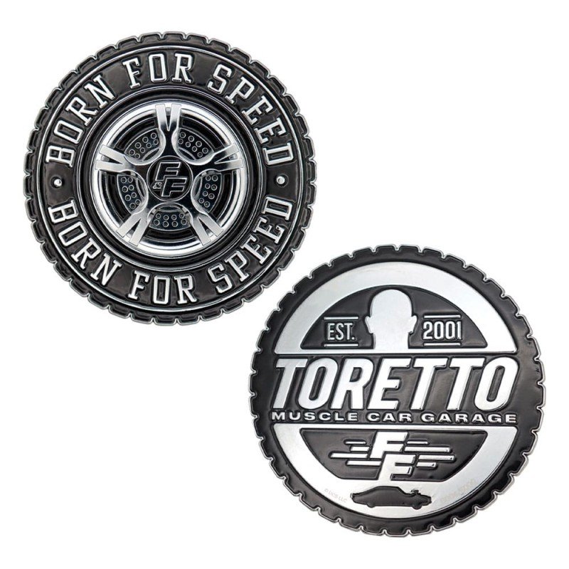 Fast & Furious Medallion Born for Speed | 5060948297455