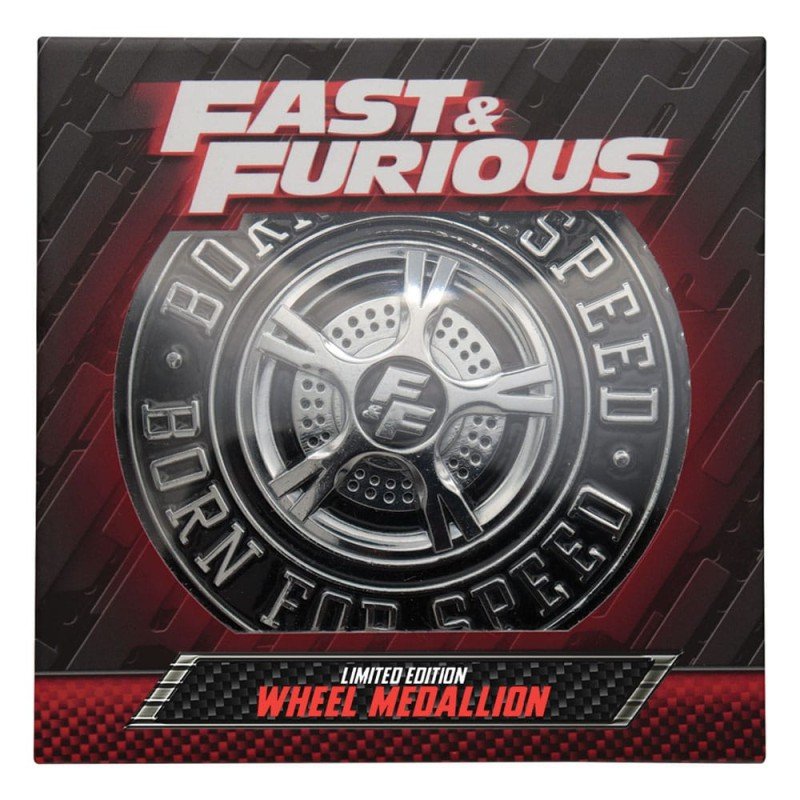 Fast & Furious Medallion Born for Speed | 5060948297455