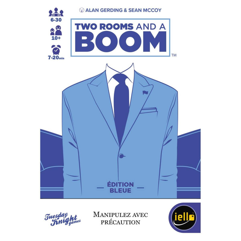 Two Rooms and a Boom (édition bleue) - Iello - Mini Games