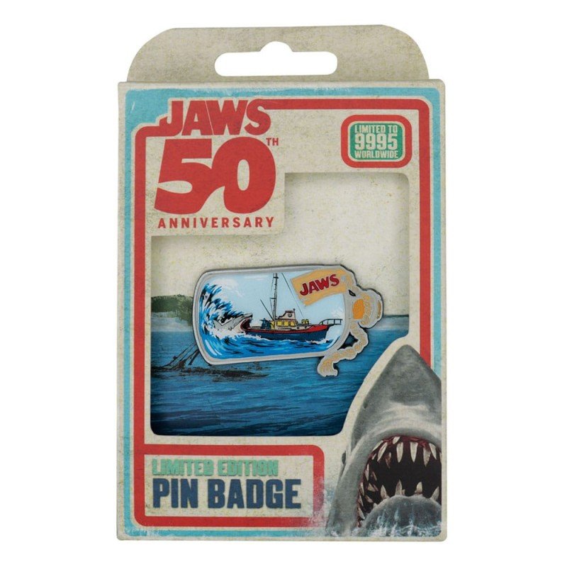 Jaws pin 50th Anniversary Ship in Bottle | 5060948297332