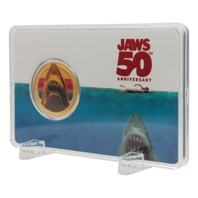 Jaws pièce de collection 50th Anniversary 24k Gold Plated Limited Edition | 5060948297349