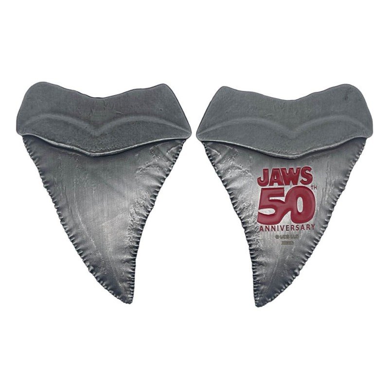 Jaws Medallion 50th Anniversary Shark Tooth | 5060948297356