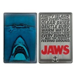 Jaws Lingot 50th Anniversary Poster Limited Edition | 5060948297585