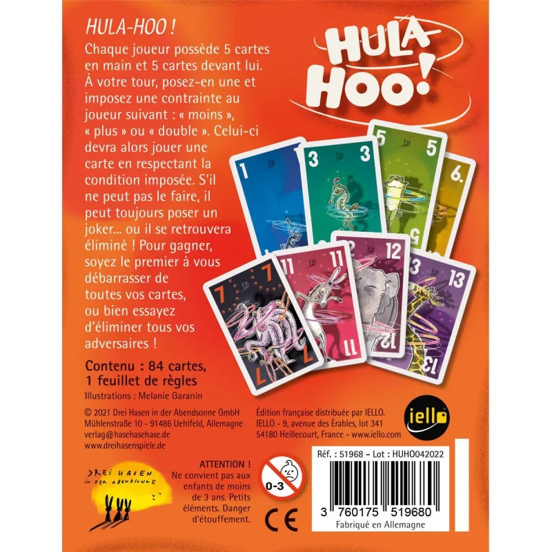 Hula-Hoo ! Drei Hasen in der Abendsonne | 3760175519680