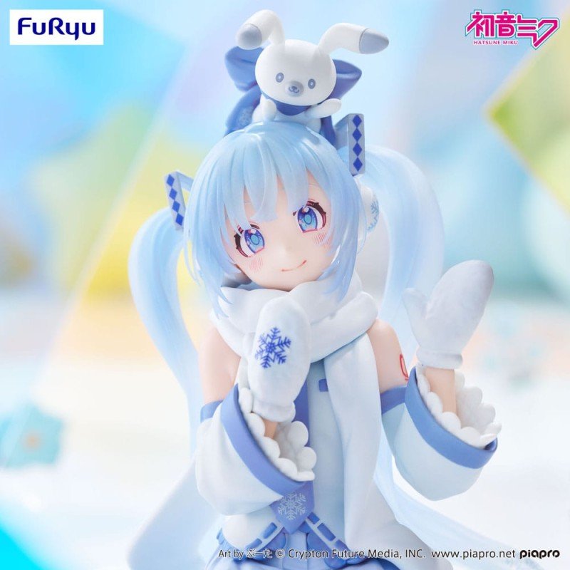 Hatsune Miku statuette PVC Noodle Stopper Snow Miku Sky Town 10th Ver. 15 cm | 4571623505297