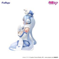 Hatsune Miku statuette PVC Noodle Stopper Snow Miku Sky Town 10th Ver. 15 cm | 4571623505297