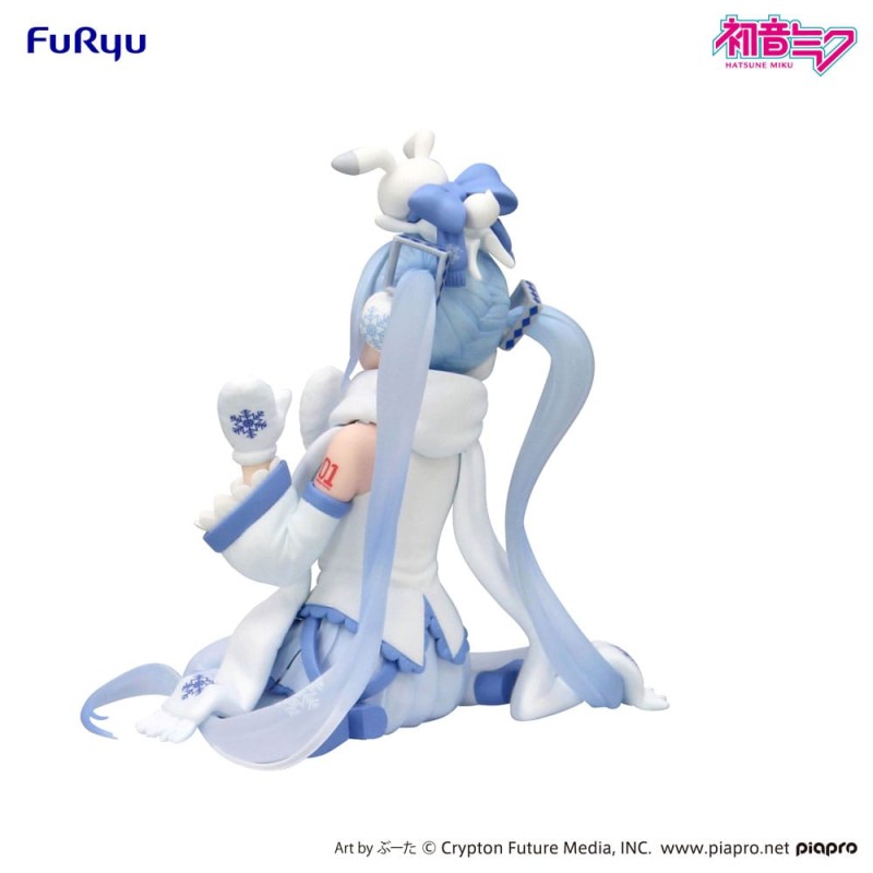 Hatsune Miku statuette PVC Noodle Stopper Snow Miku Sky Town 10th Ver. 15 cm | 4571623505297