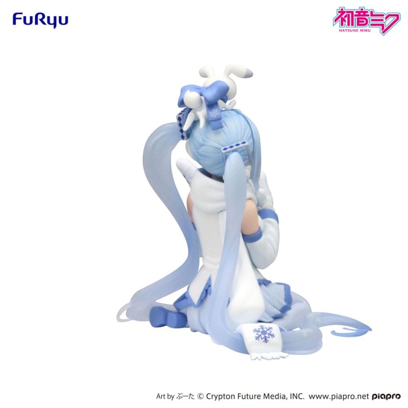 Hatsune Miku statuette PVC Noodle Stopper Snow Miku Sky Town 10th Ver. 15 cm | 4571623505297