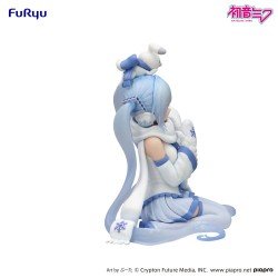Hatsune Miku statuette PVC Noodle Stopper Snow Miku Sky Town 10th Ver. 15 cm | 4571623505297