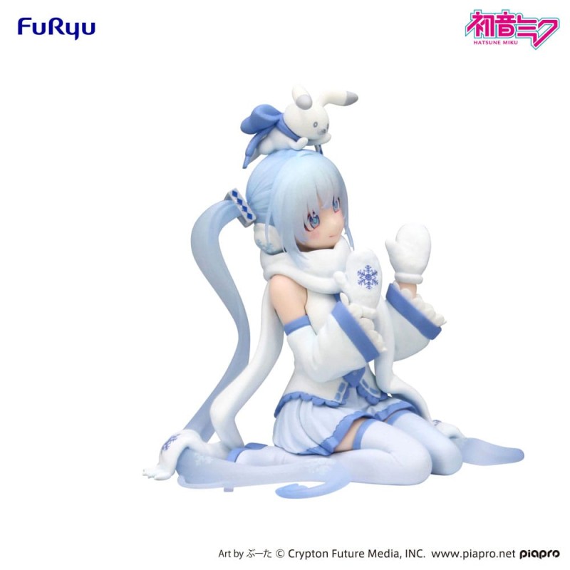 Hatsune Miku statuette PVC Noodle Stopper Snow Miku Sky Town 10th Ver. 15 cm | 4571623505297
