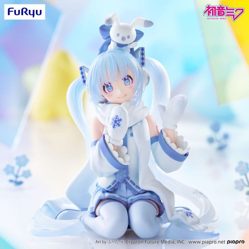 Hatsune Miku statuette PVC Noodle Stopper Snow Miku Sky Town 10th Ver. 15 cm | 4571623505297