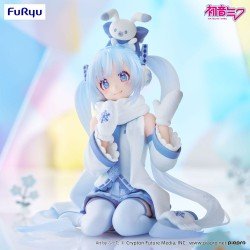 Hatsune Miku statuette PVC Noodle Stopper Snow Miku Sky Town 10th Ver. 15 cm | 4571623505297