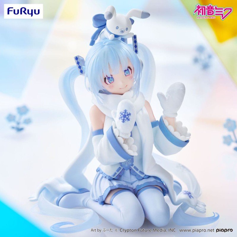 Hatsune Miku statuette PVC Noodle Stopper Snow Miku Sky Town 10th Ver. 15 cm | 4571623505297