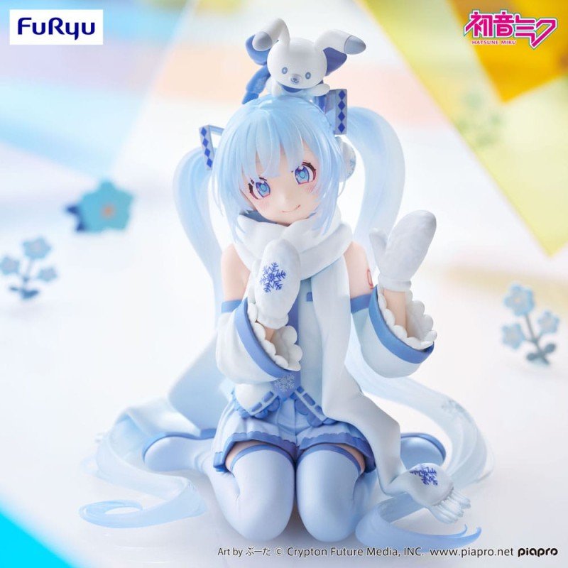Hatsune Miku statuette PVC Noodle Stopper Snow Miku Sky Town 10th Ver. 15 cm | 4571623505297