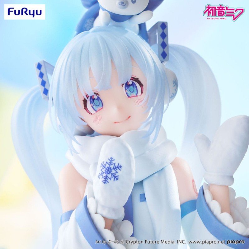 Hatsune Miku statuette PVC Noodle Stopper Snow Miku Sky Town 10th Ver. 15 cm | 4571623505297