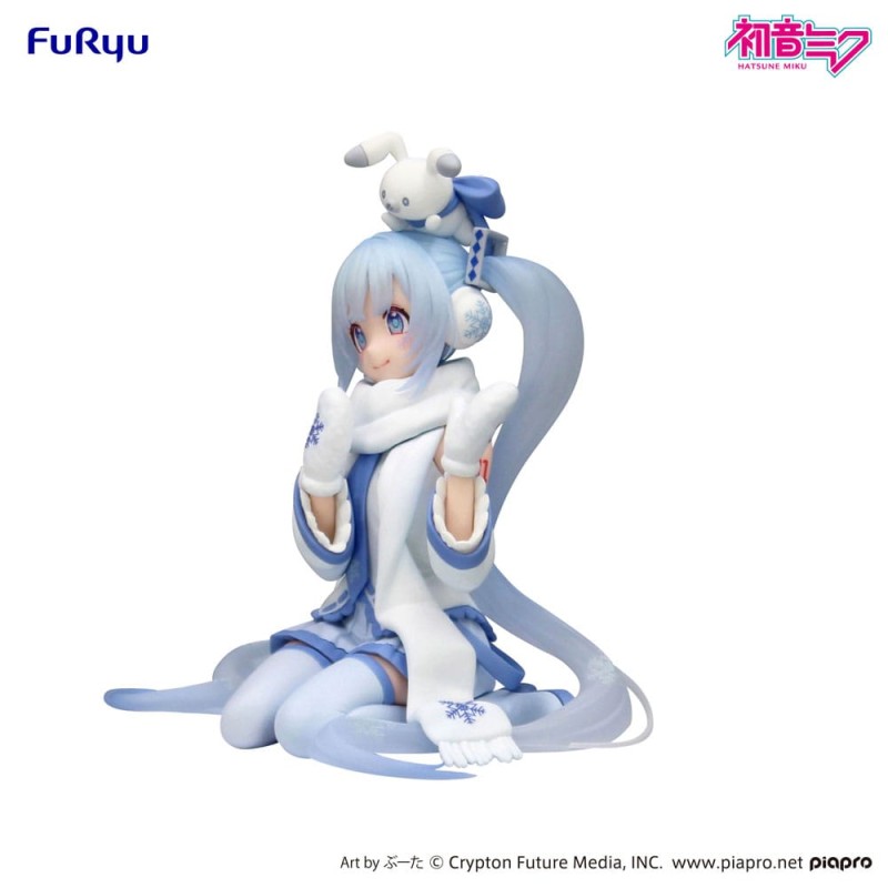 Hatsune Miku statuette PVC Noodle Stopper Snow Miku Sky Town 10th Ver. 15 cm | 4571623505297
