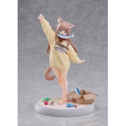 My Cat Is a Kawaii Girl Statue 1/6 Kinako Play With Ver. AmiAmi Limited Edition 21 cm | 4595123918418