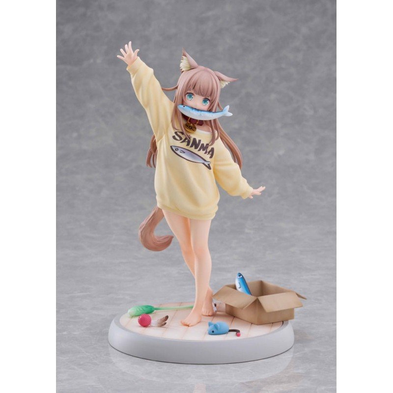 My Cat Is a Kawaii Girl statuette 1/6 Kinako Play With Ver. AmiAmi Limited Edition 21 cm | 4595123918418
