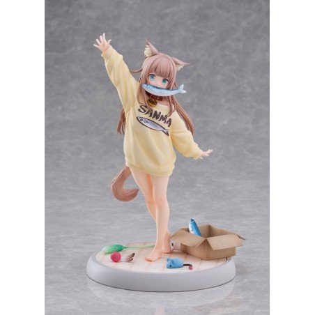 My Cat Is a Kawaii Girl statuette 1/6 Kinako Play With Ver. AmiAmi Limited Edition 21 cm | 4595123918418