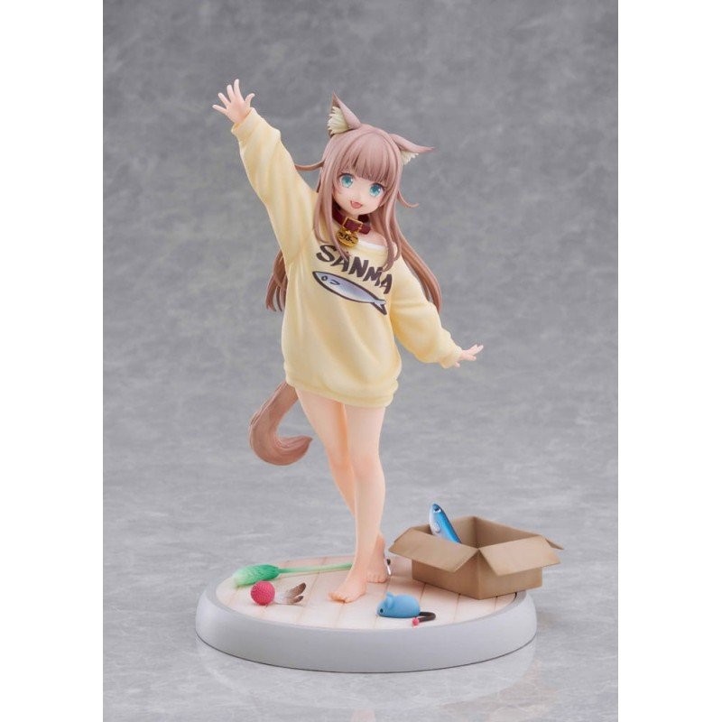 My Cat Is a Kawaii Girl statuette 1/6 Kinako Play With Ver. AmiAmi Limited Edition 21 cm | 4595123918418