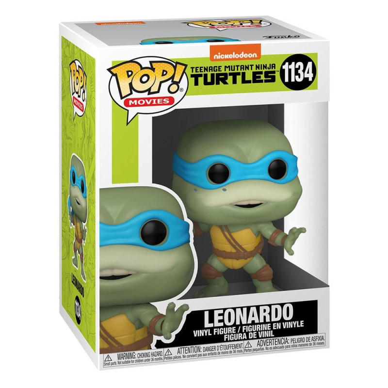 Les Tortues Ninja Figurine Funko POP! Movies Vinyl Leonardo 9 cm