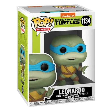 Les Tortues Ninja Figurine Funko POP! Movies Vinyl Leonardo 9 cm | 889698561617