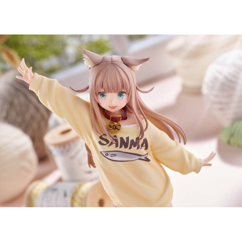 My Cat Is a Kawaii Girl statuette 1/6 Kinako Play With Ver. AmiAmi Limited Edition 21 cm | 4595123918418