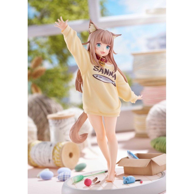 My Cat Is a Kawaii Girl statuette 1/6 Kinako Play With Ver. AmiAmi Limited Edition 21 cm | 4595123918418