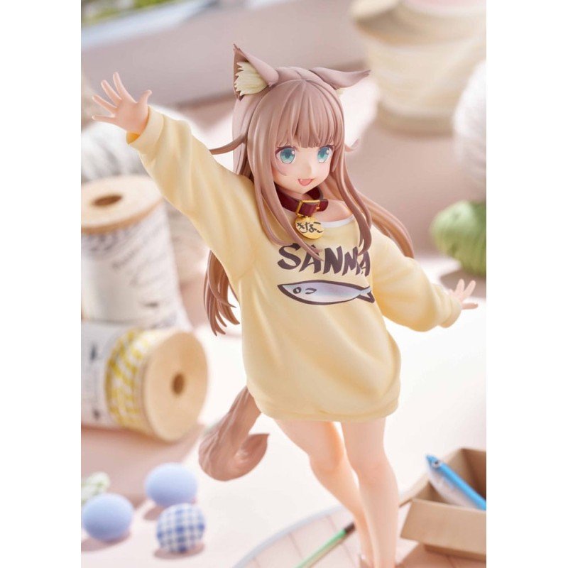 My Cat Is a Kawaii Girl statuette 1/6 Kinako Play With Ver. AmiAmi Limited Edition 21 cm | 4595123918418