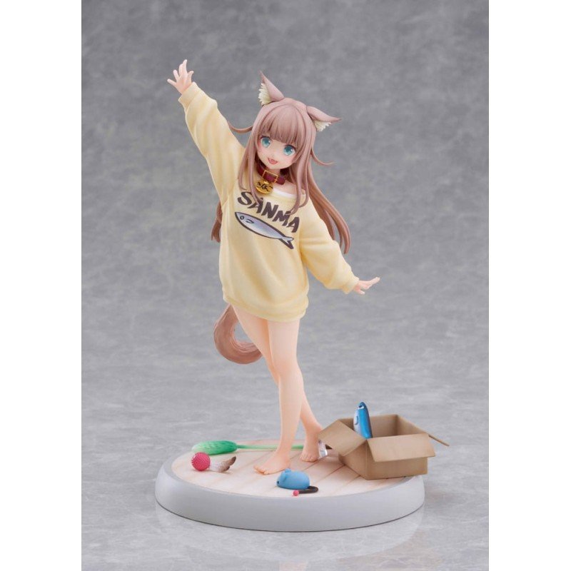 My Cat Is a Kawaii Girl statuette 1/6 Kinako Play With Ver. AmiAmi Limited Edition 21 cm | 4595123918418